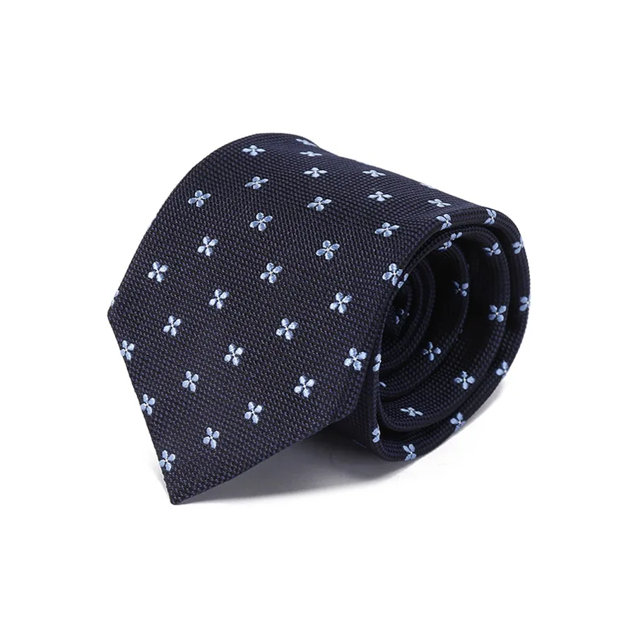 Zegna Floral Jacquard Pointed Tip Tie