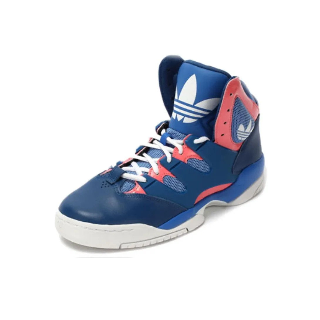 Adidas Originals GLC Противоскользящий Устойчивый к истиранию Высокий Топ Повседневный Женский Синий