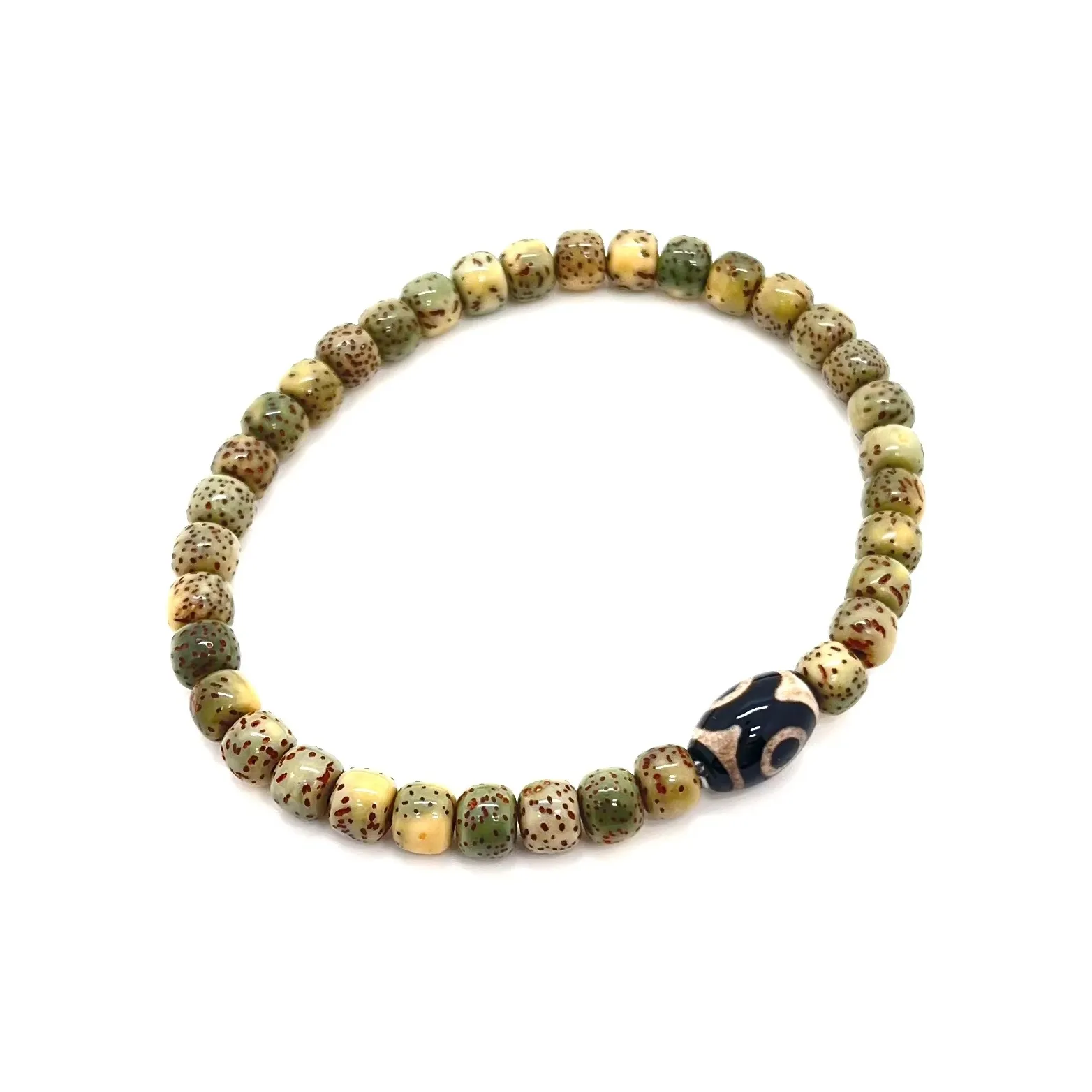Mountains And Jade Seas Star Moon Bodhi Seeds Bracelets Unisex