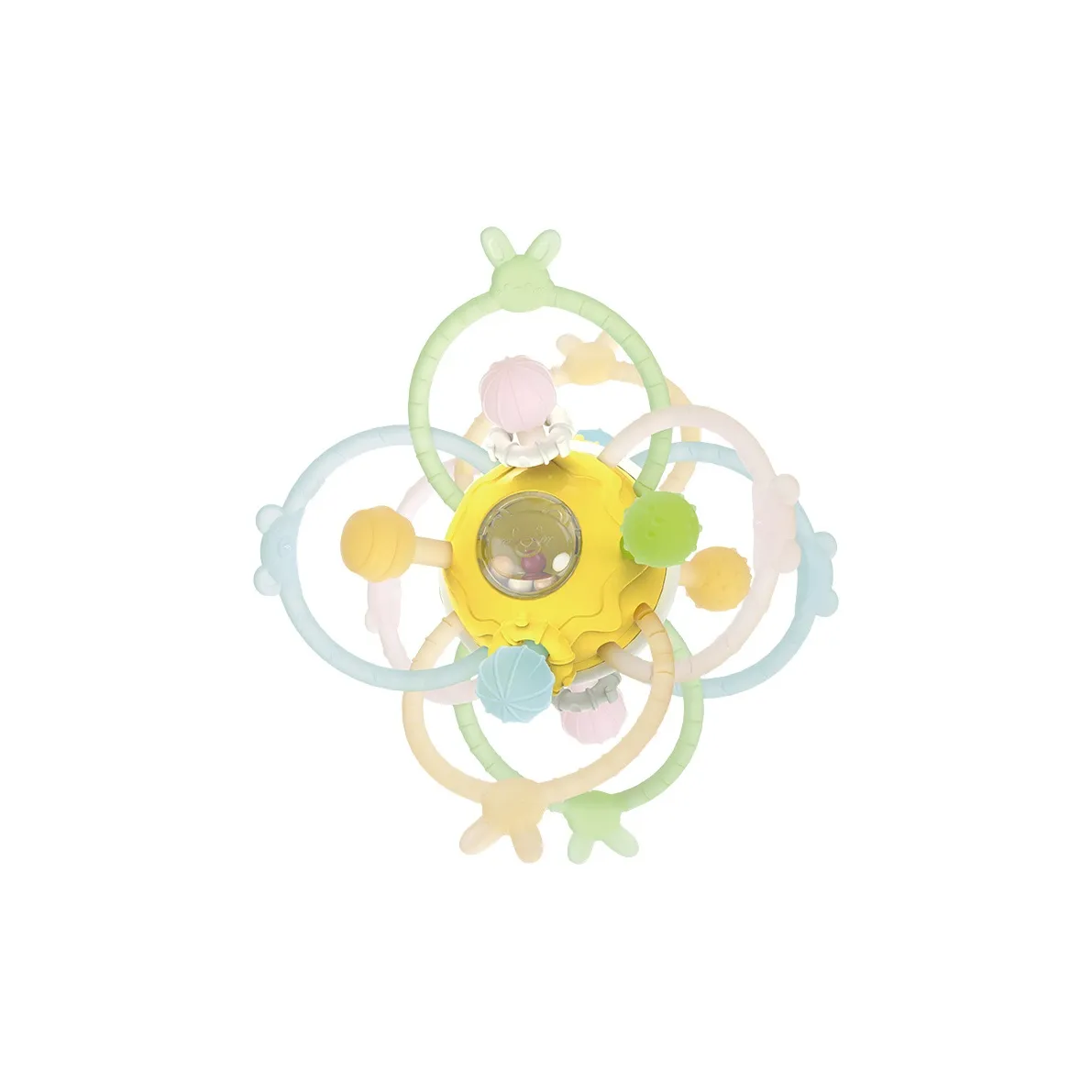 BIG TAYLOR Manhattan Ручной Шар Силикон Для прорезывания зубов и жевания Развивающие игрушки