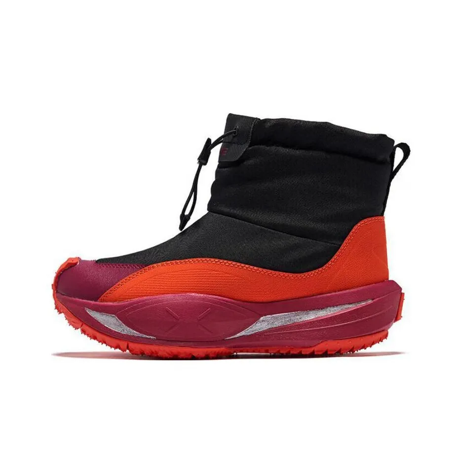 Erke AskWarm 2,0 Легкий Термический Высокий Топ Повседневный Женский Глубокий Черный Закат Красный