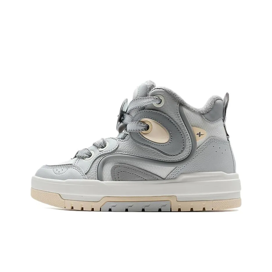 XTEP Устойчивый к истиранию Термический MID Топ Casual Женский Серый