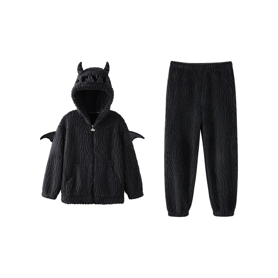 Jingyun Pajama Комплект Женский Темно-Серый