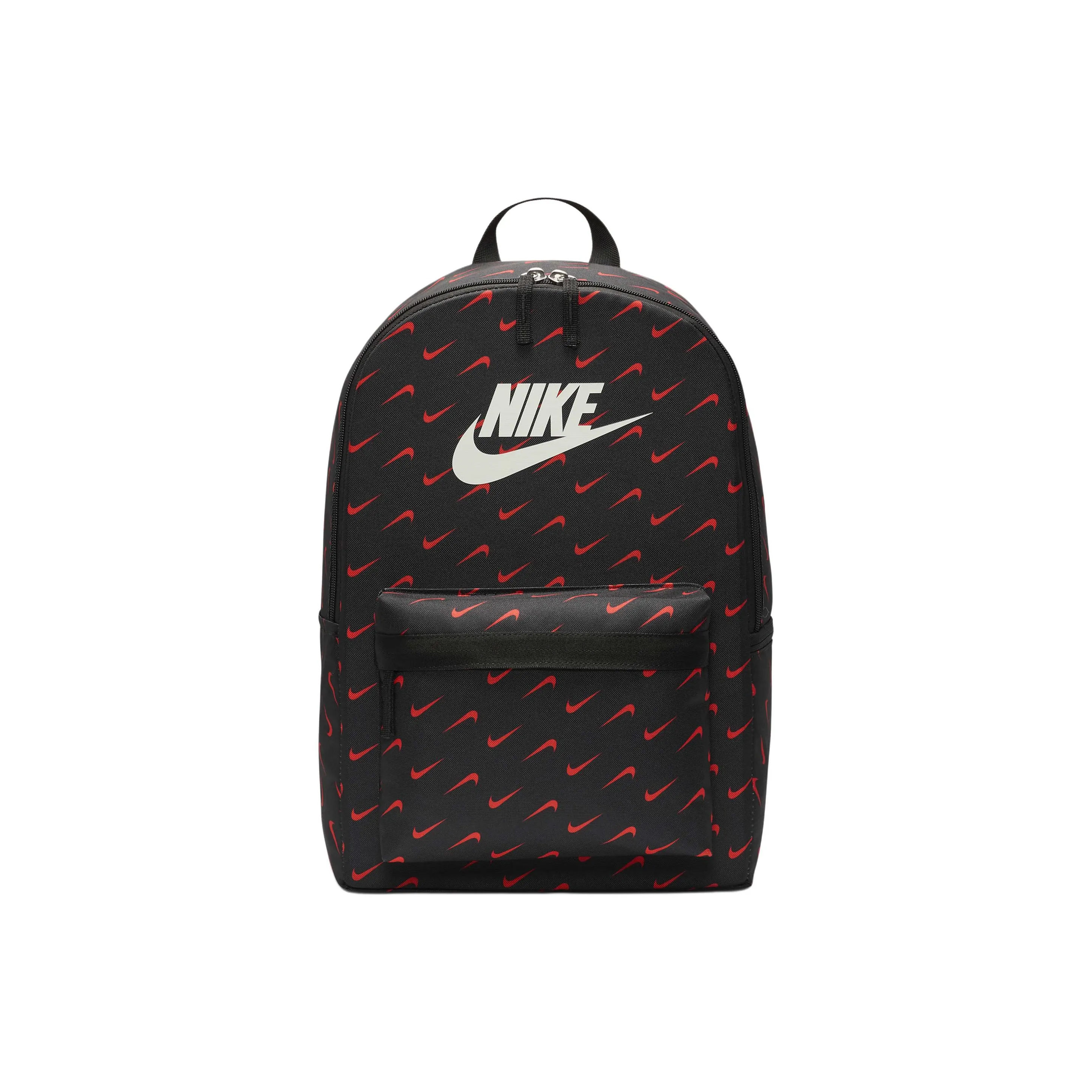 Nike Полиэстер Рюкзак Стандартный Женский Черный Красный