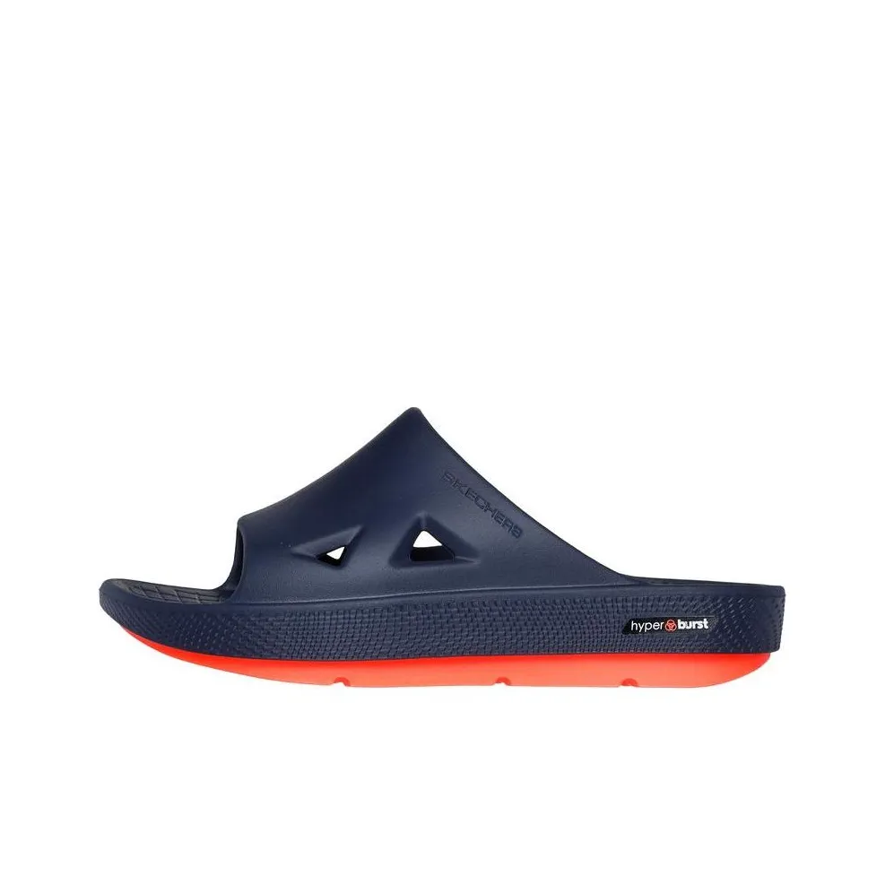 Skechers GO RECOVER Slide Slippers Men's Dark Marine Blue