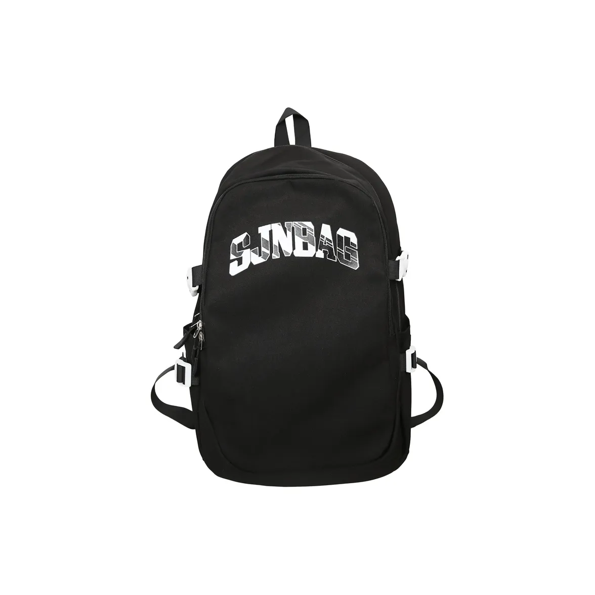 Alcohol Dragon Nylon Backpack Regular Unisex Multicolor