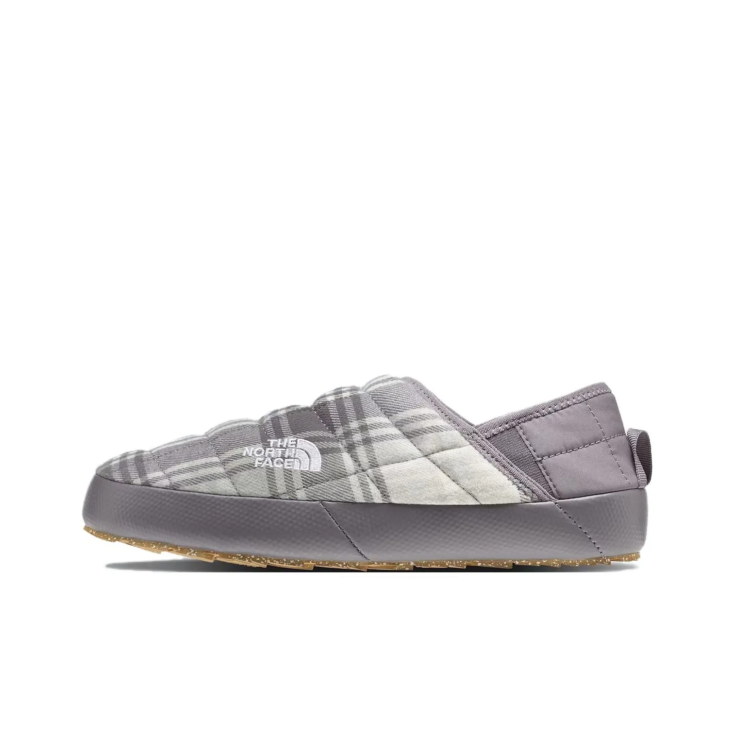 THE NORTH FACE Thermoball Traction Противоскользящий Устойчивый к истиранию Низкий Топ Повседневная Обувь Женская Бежево-Серый