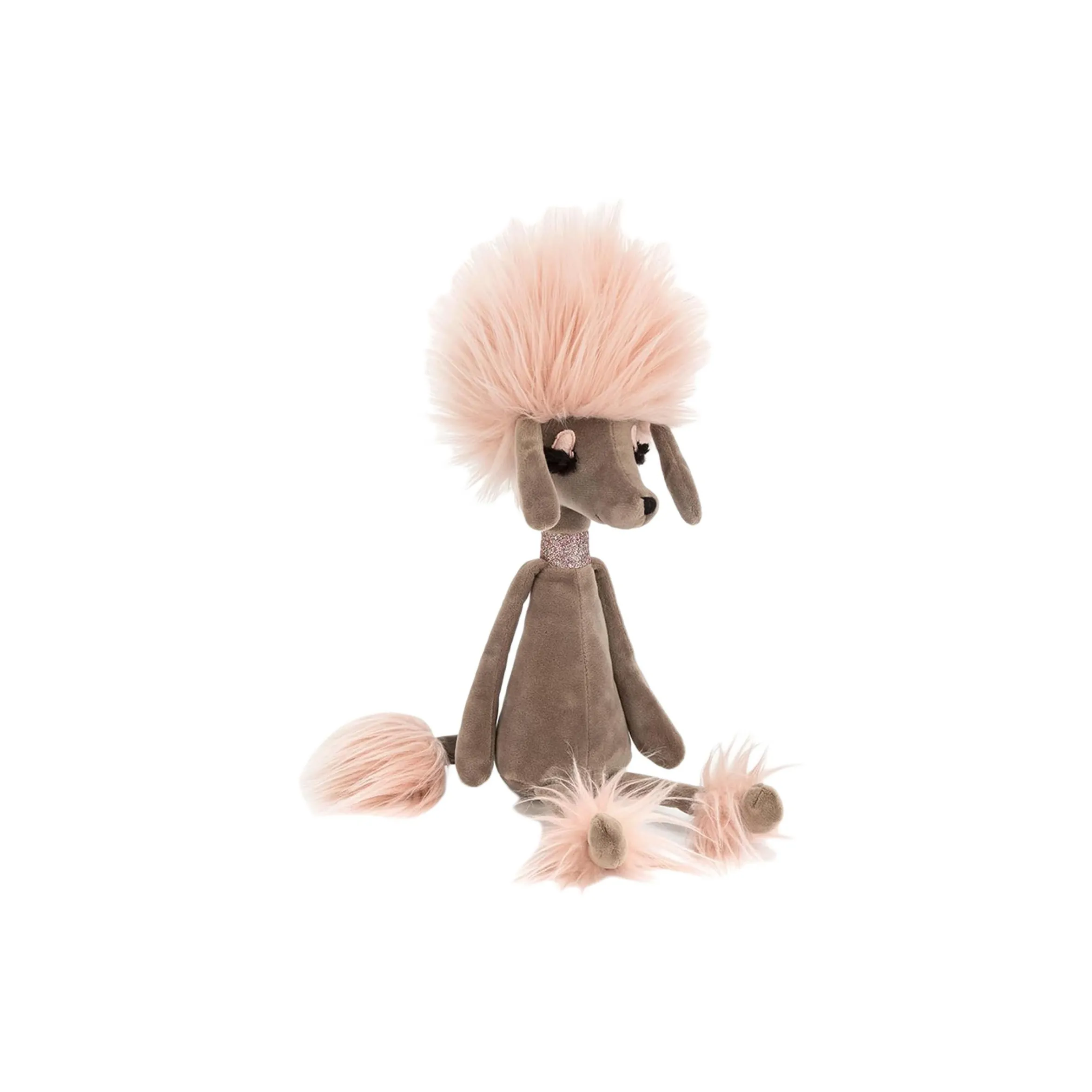 JELLYCAT Grand Платье UP Collection Элегантный Penelope Пудель Куклы Плюшевая кукла 33 см Рекомендуемый рост В сидячей позе