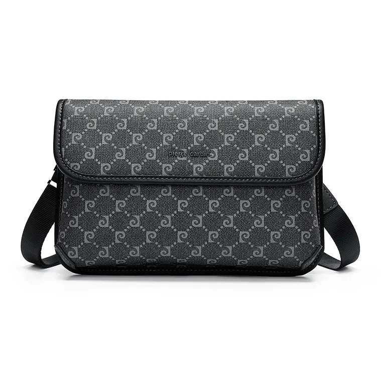 PIERRE CARDIN PVC Сумка через плечо Стандартная Мужская Черная