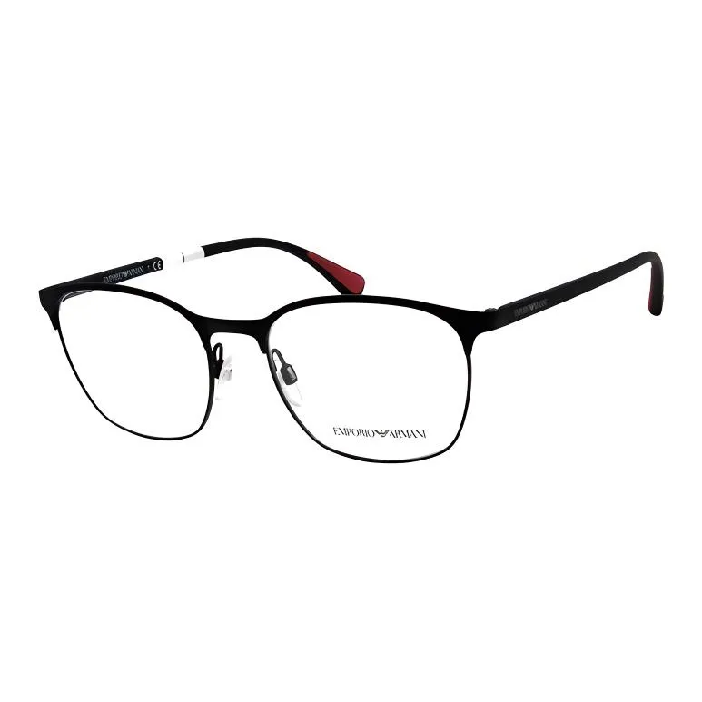EMPORIO ARMANI Квадратная оправа для очков с диоптриями Унисекс