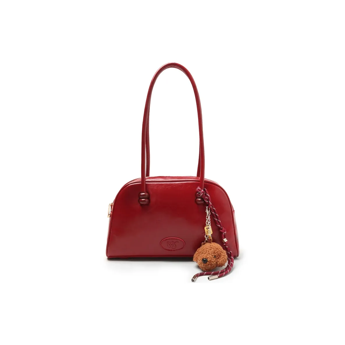 MZ HOUGE Сумка через плечо из коровьей кожи женская красная