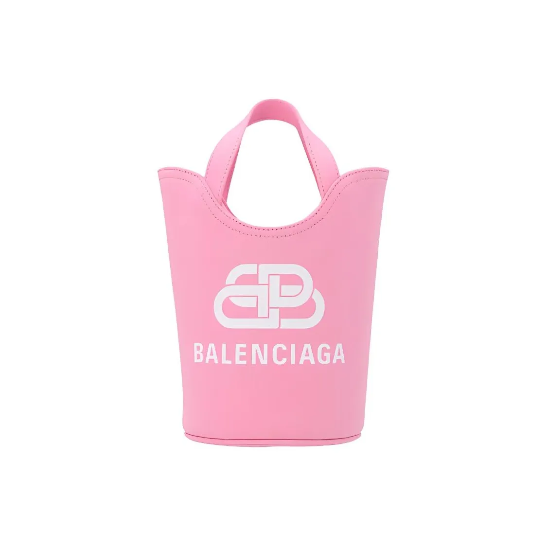 Balenciaga Cotton Bucket Bag, Tote Bag, Shopping Bag, Handbag Women's Pink