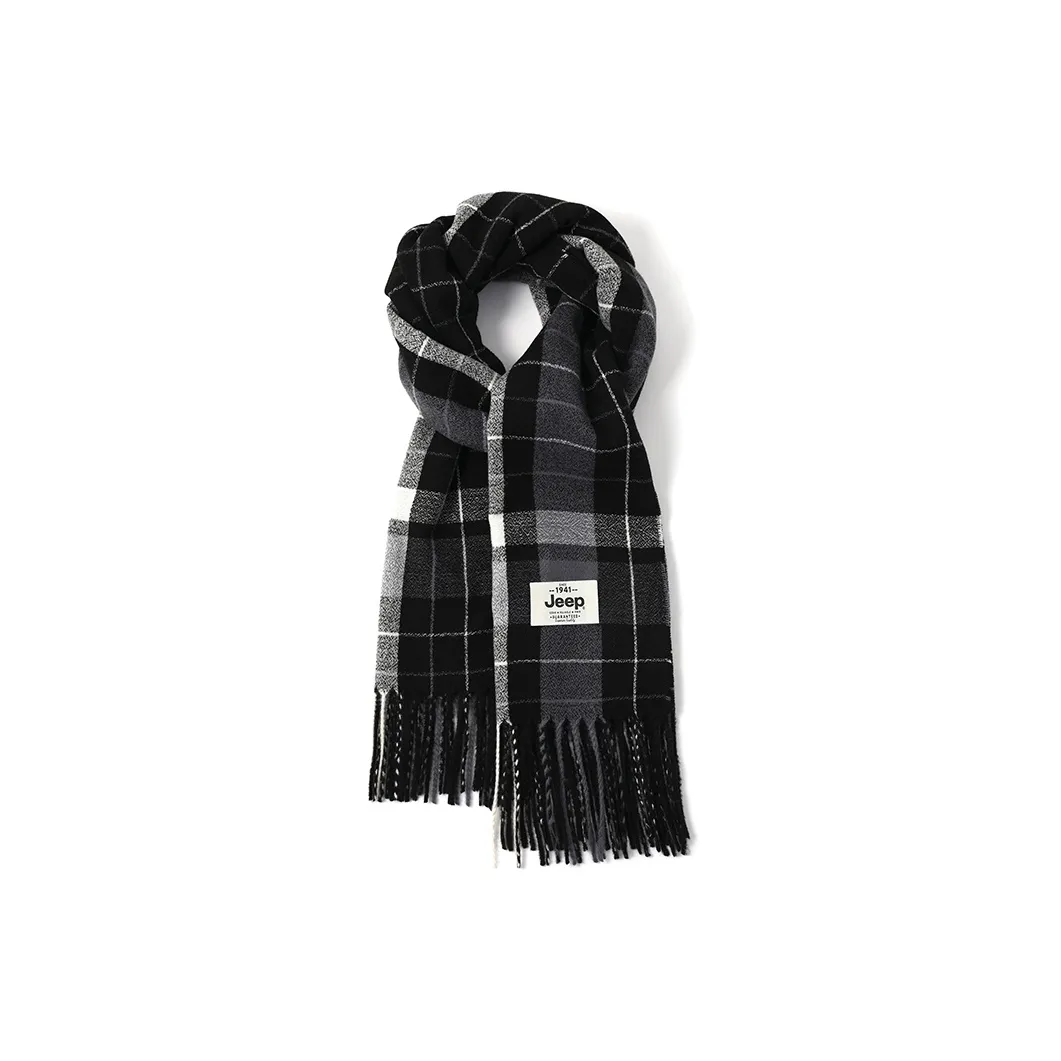 Jeep Минималистский стиль Премиум Feel Вязаные шарфы Унисекс