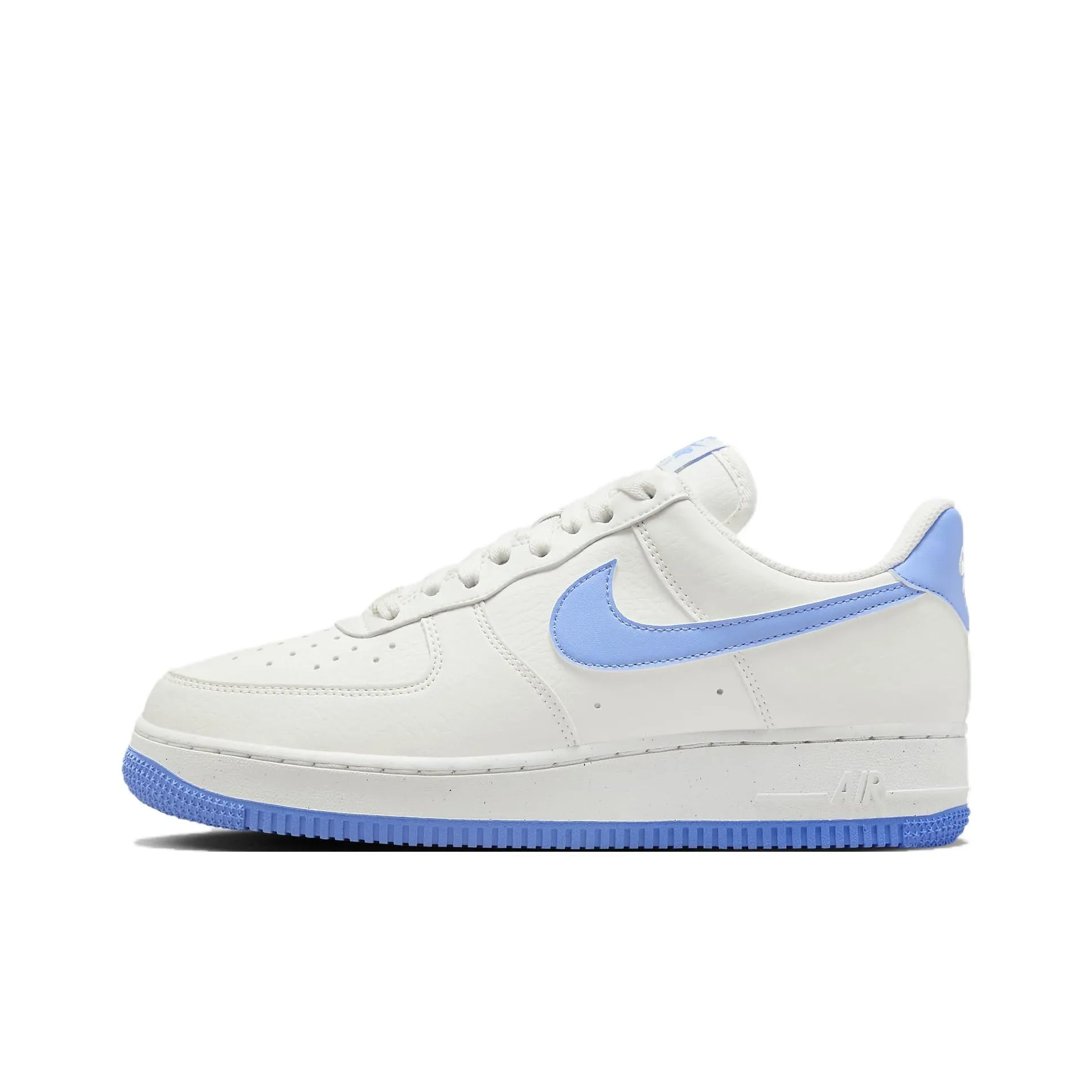 Nike Air FORCE 1 Slip-on Устойчивый к истиранию Низкий Топ Скейтбординг Кроссовки Женские Бежево-синие