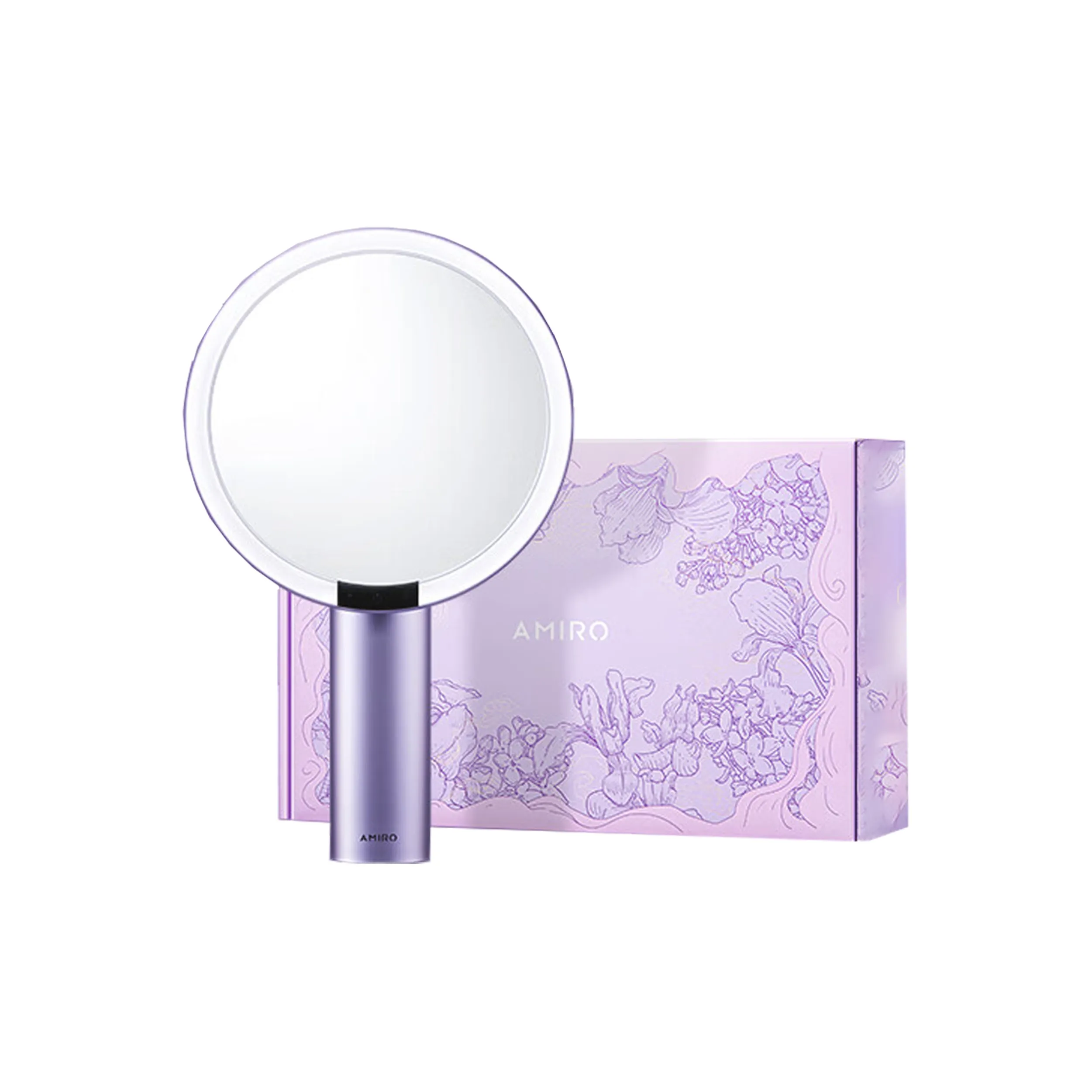 AMIRO Seeking Light Пурпурный цвет гор на закате Любовь Почтальон Коробка HD MAKE UP Зеркала Smart Sensing