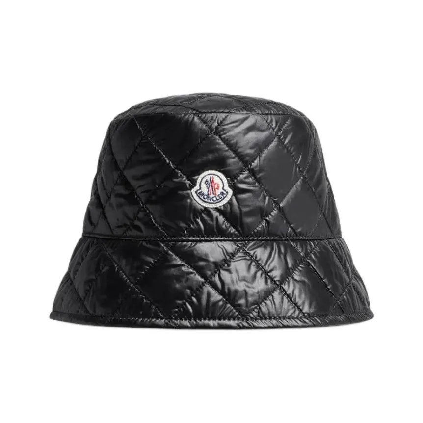 Moncler Nylon Bucket Hats Women's Black