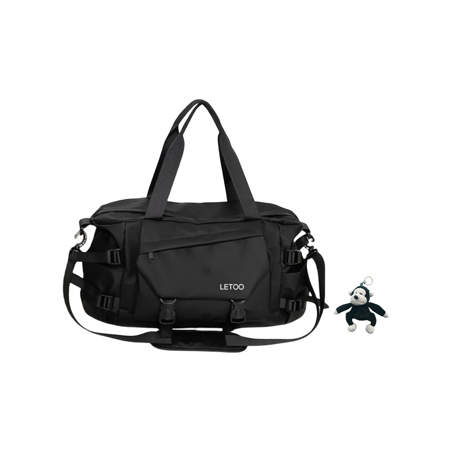 LETOO Oxford Gym Bag Travel Bag Regular Unisex Black Burgundy/Blue/Champagne/Pink