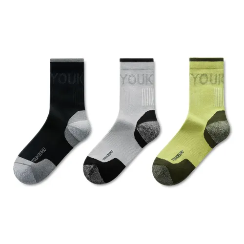 YOUKESHU Мужские носки до икры Mid