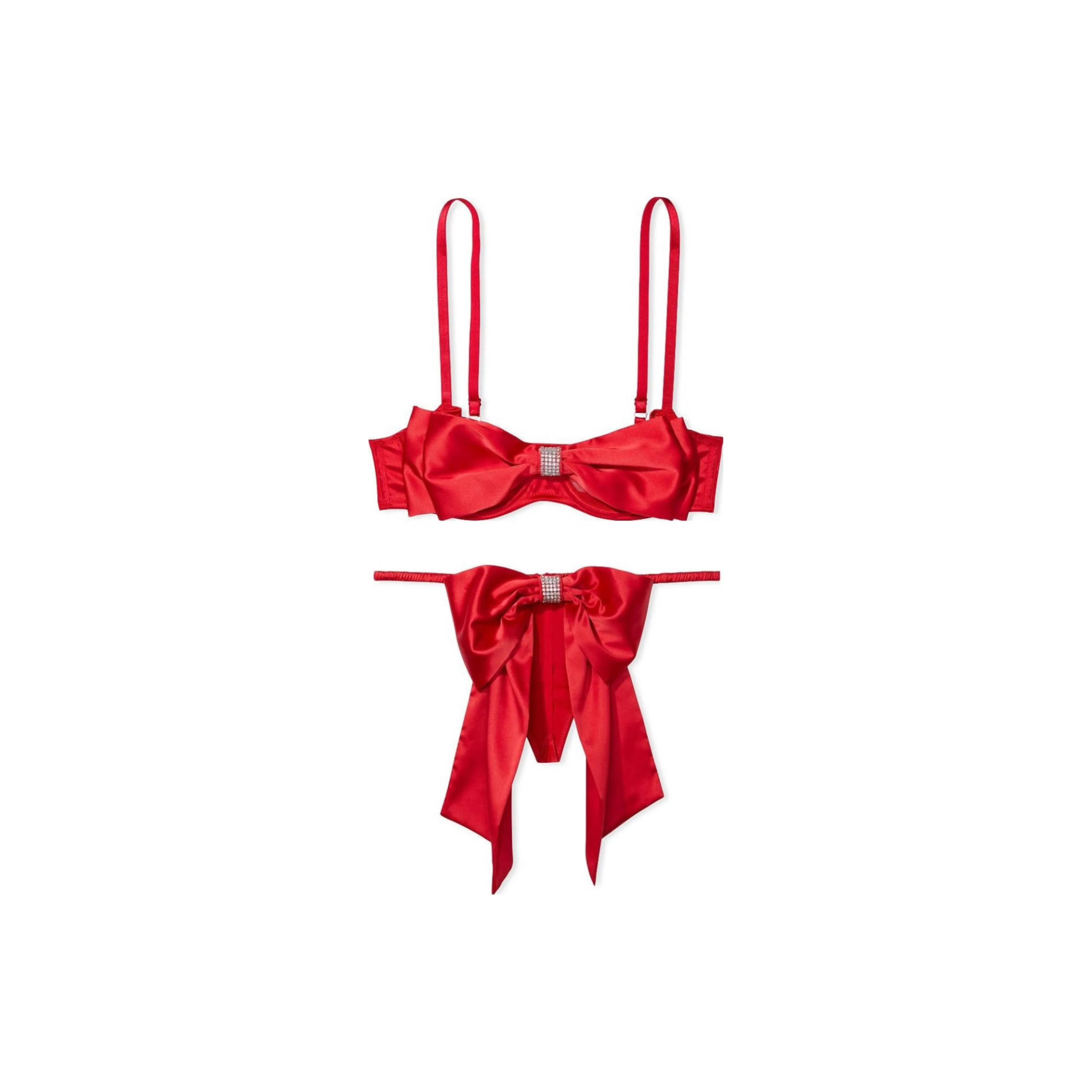 Victoria's Secret Underwear Set Women's Red