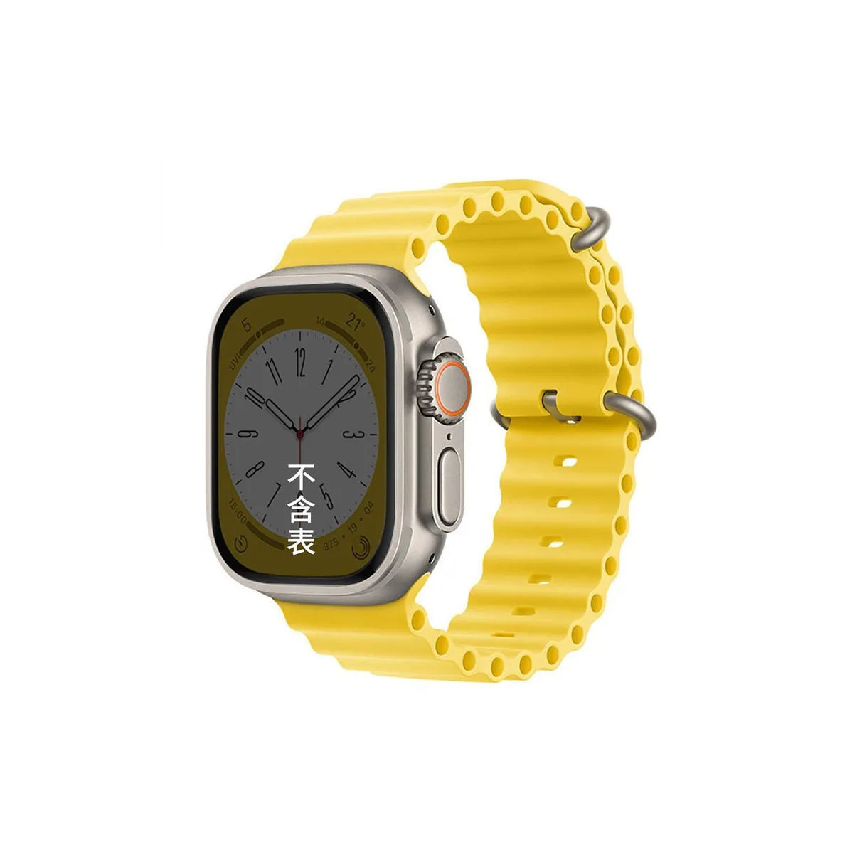 ZHENGGUANG Watch Полоска Apple Совместимость Силиконовый материал