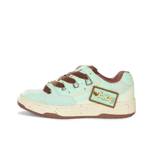 Ollieskate Кроссовки для скейтбординга Low Top Мятно-зеленый Унисекс