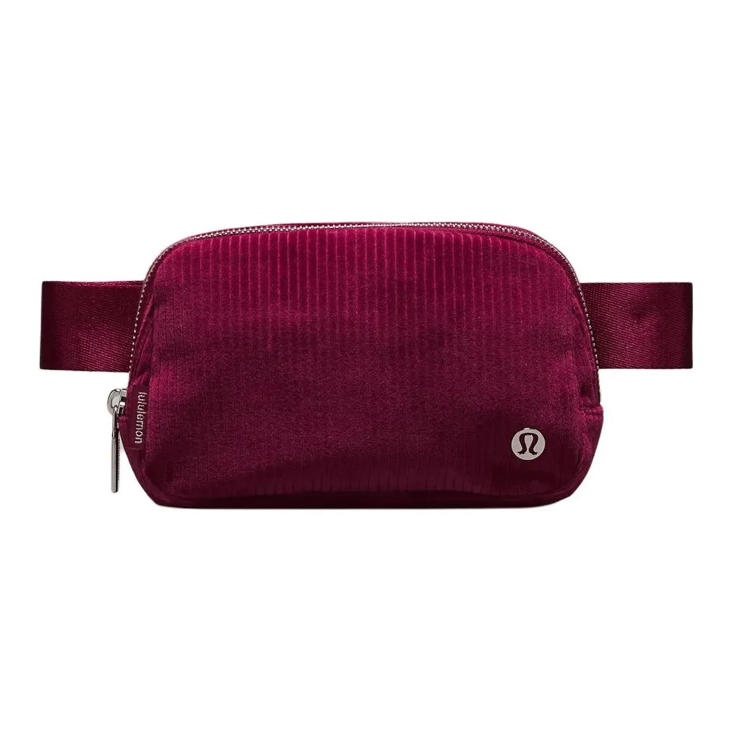 Lululemon Everywhere Cotton Fanny Pack Regular Women's Dark Plum