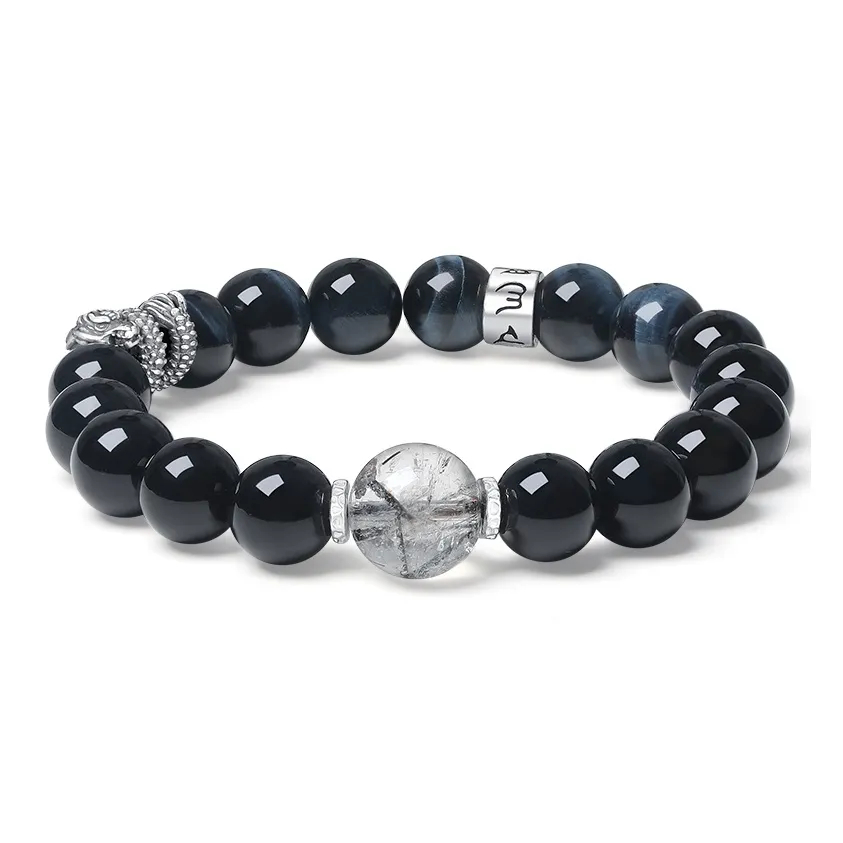 AFN Agate & Chalcedony Rope Bracelets Men's
