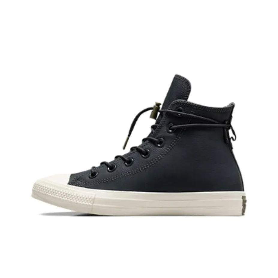 Converse Chuck Taylor All Star Slip Resistant Abrasion Resistant High Топ Скейтбординг Кроссовки Женские Черные