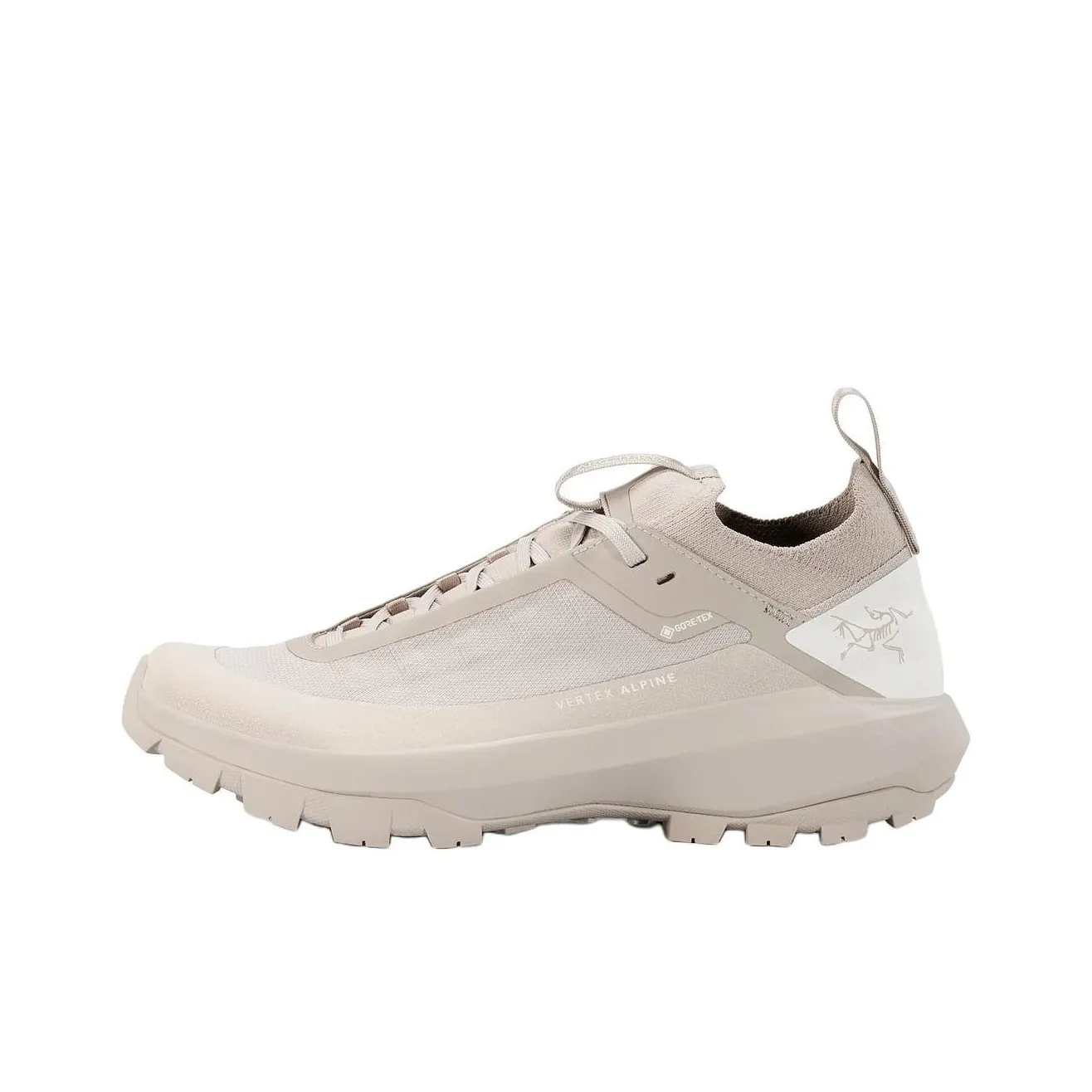 Arcteryx Vertex Alpine Slip Resistant Abrasion Resistant Низкий Топ Уличная обувь Женская Цвет Слоновая кость