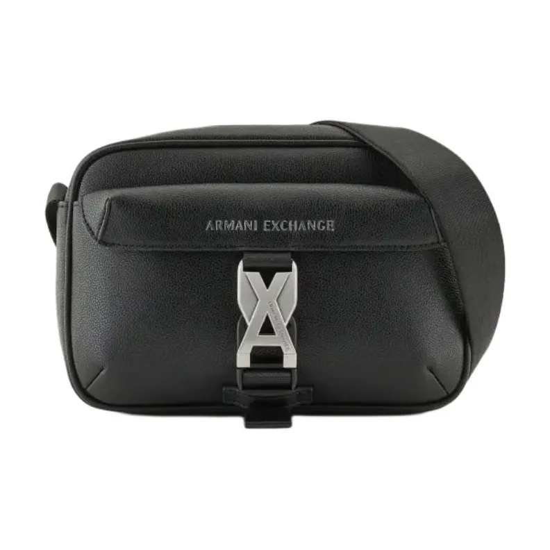 ARMANI EXCHANGEAE Полиуретан Сумка через плечо Мужская Черная