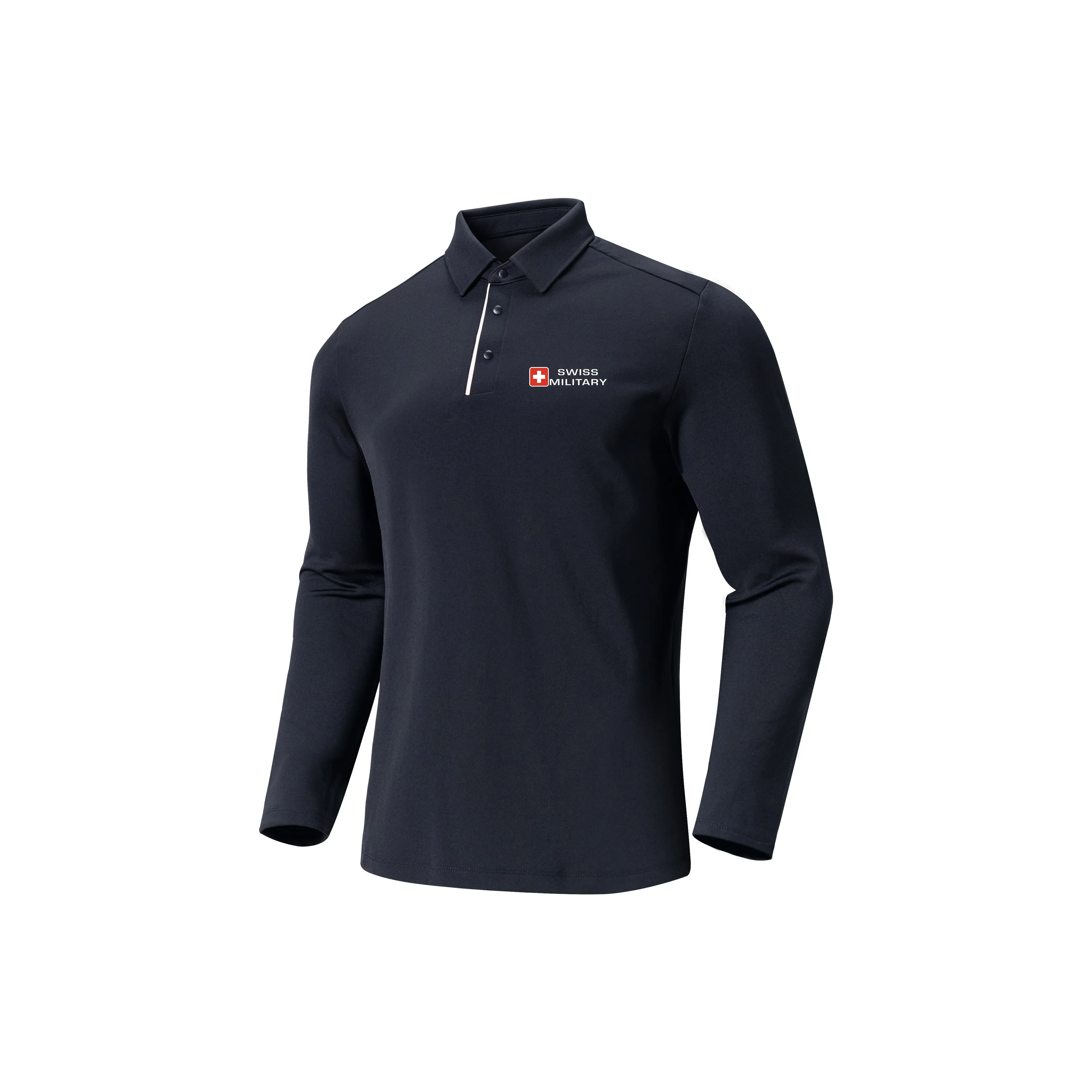 SWISS MILITARY Polo Shirt For Fall And Winter Men's