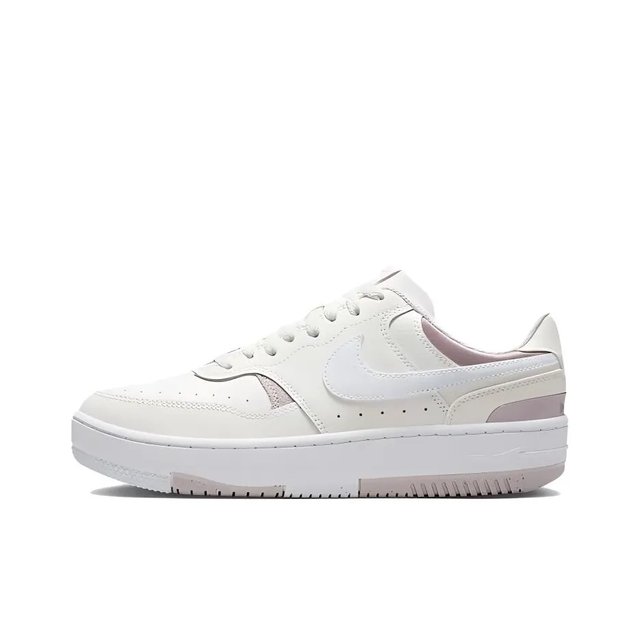 Nike Gamma Force Slip-resistant Low Top Casual Women's White Purple Найк Gamma Force противоскользящий низкий топ повседневный женский белый фиолетовый