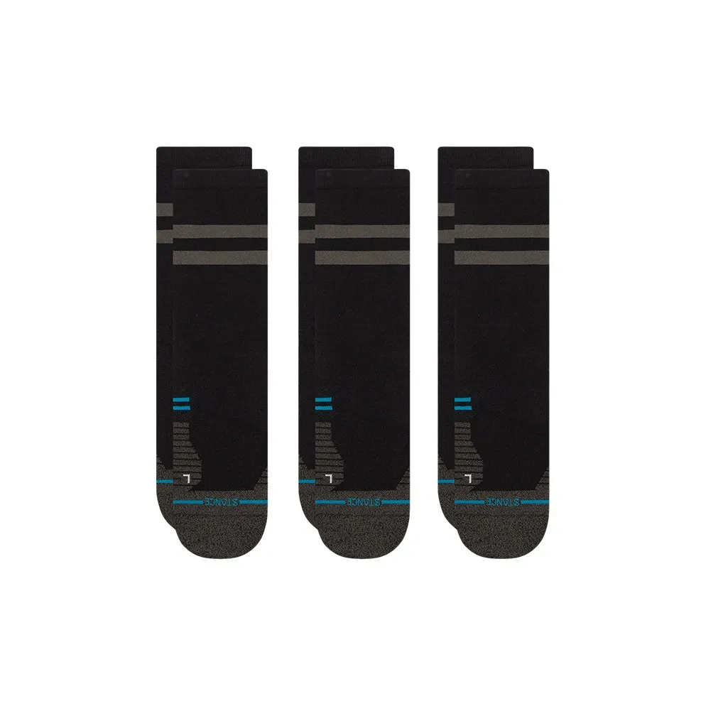 STANCE High Socks Unisex 3 Pack Black
