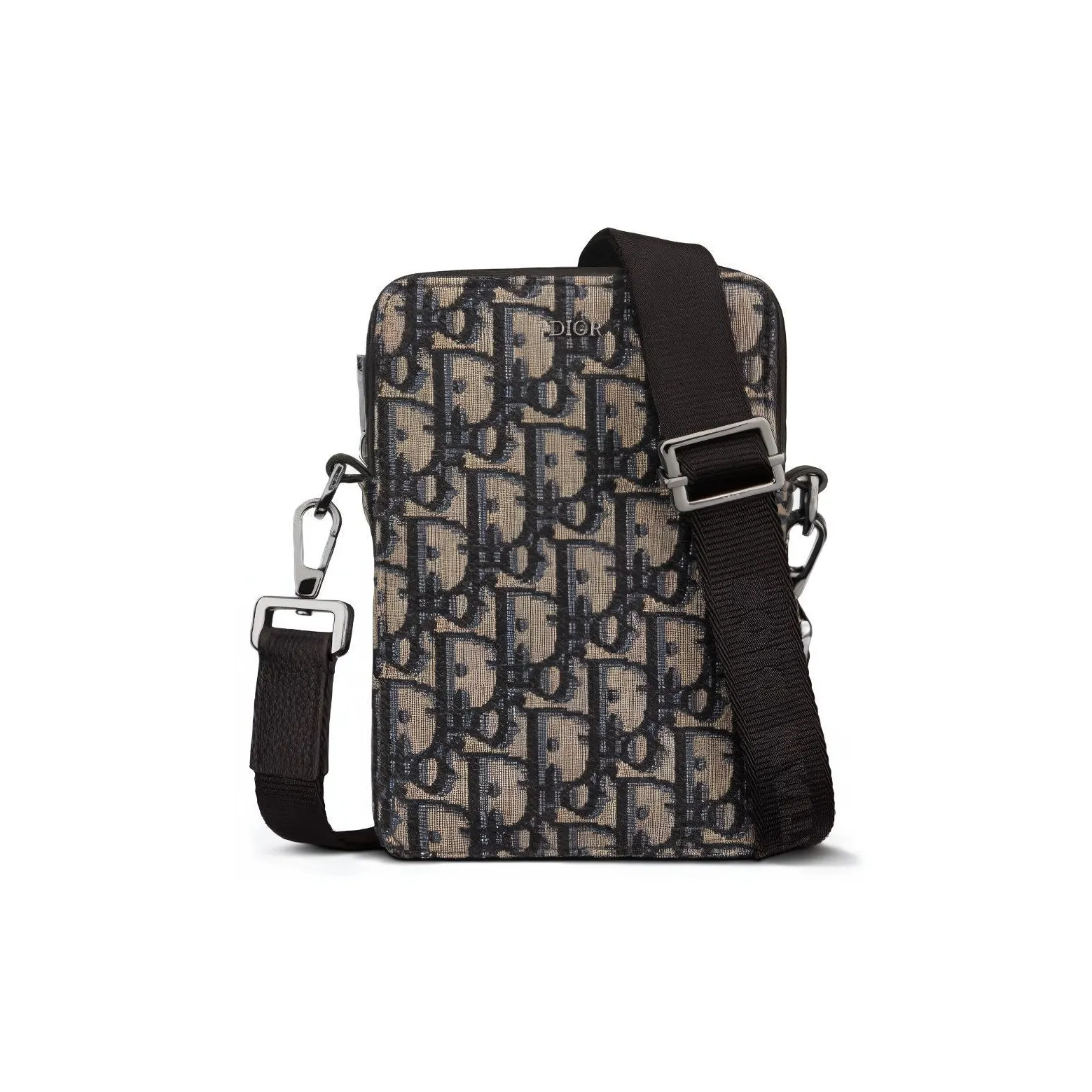 DIOR Canvas Jacquard Canvas Bag, Messenger Bag, Crossbody Bag, Shoulder Bag Men's