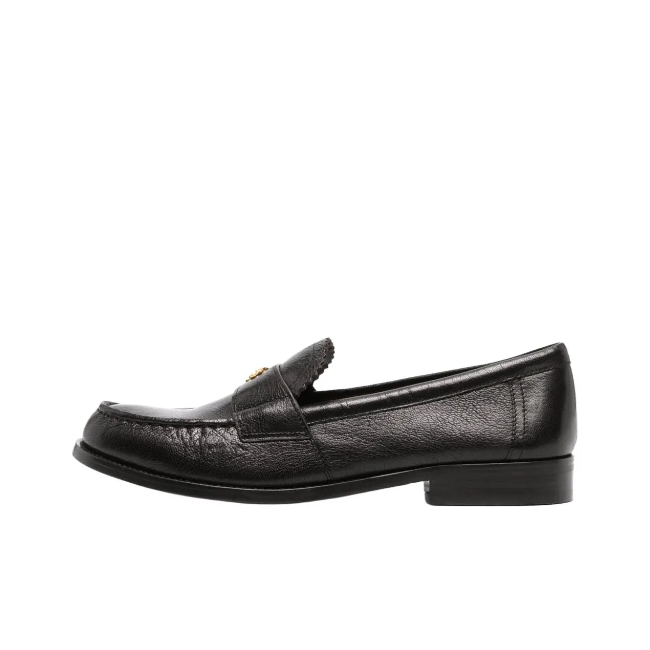 TORY BURCH Logo plaque Leather Loafer