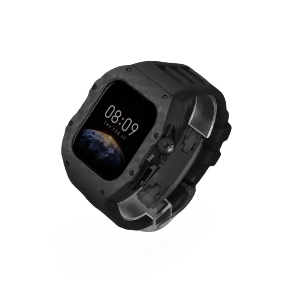 HUALIMEI Strap Apple Compatibility Fluoroelastomer Material