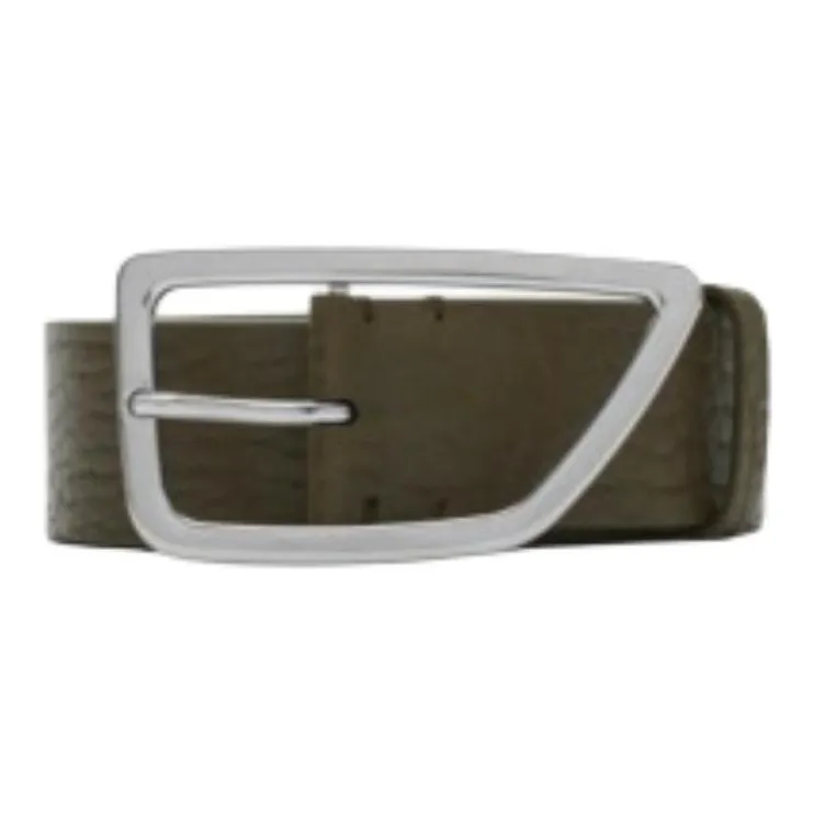 Burberry Телячья кожа Кожаные ремни Мужской Зеленый 3,5CM