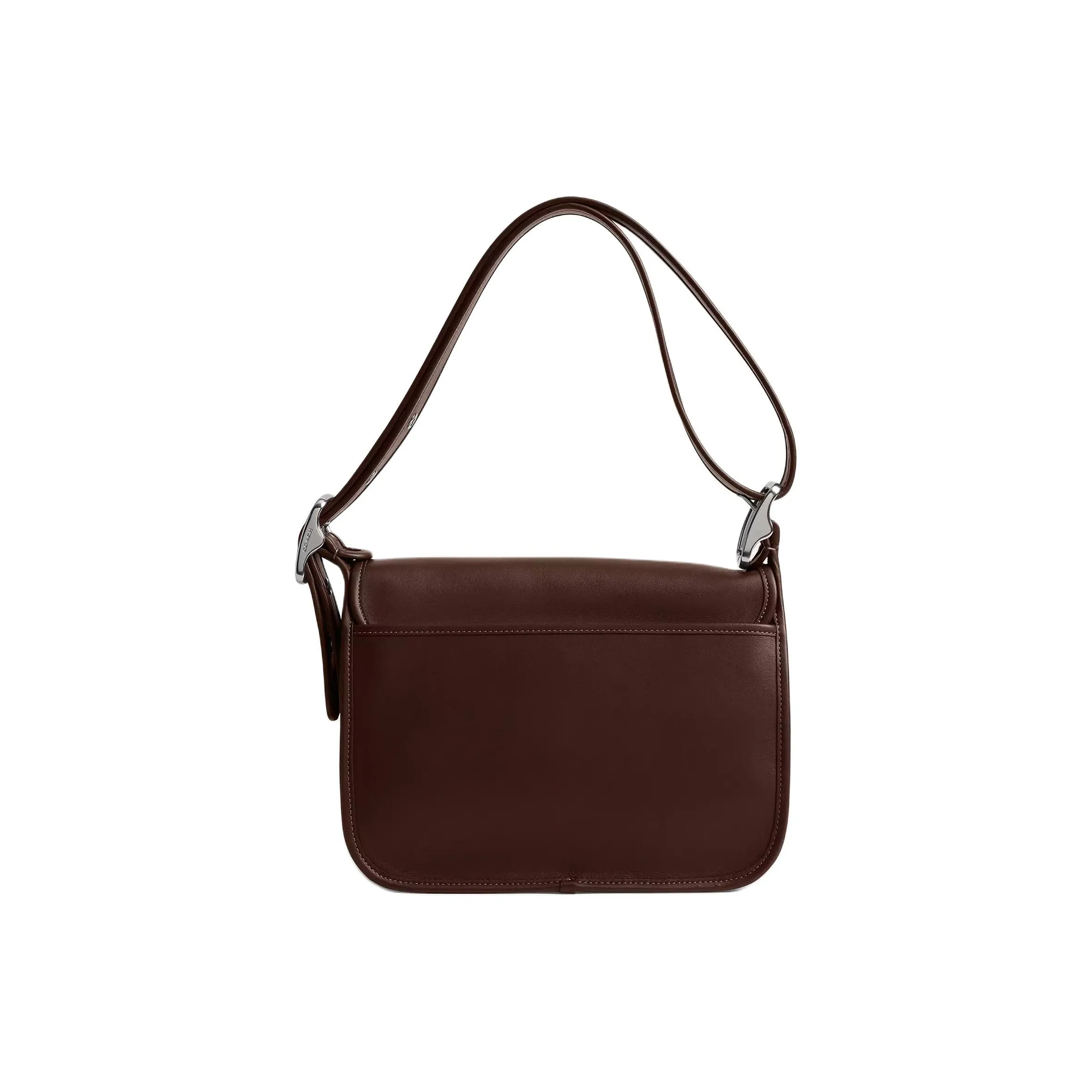 COACH Patricia Дубленая кожа Сумка через плечо Большая Женская Кленовый