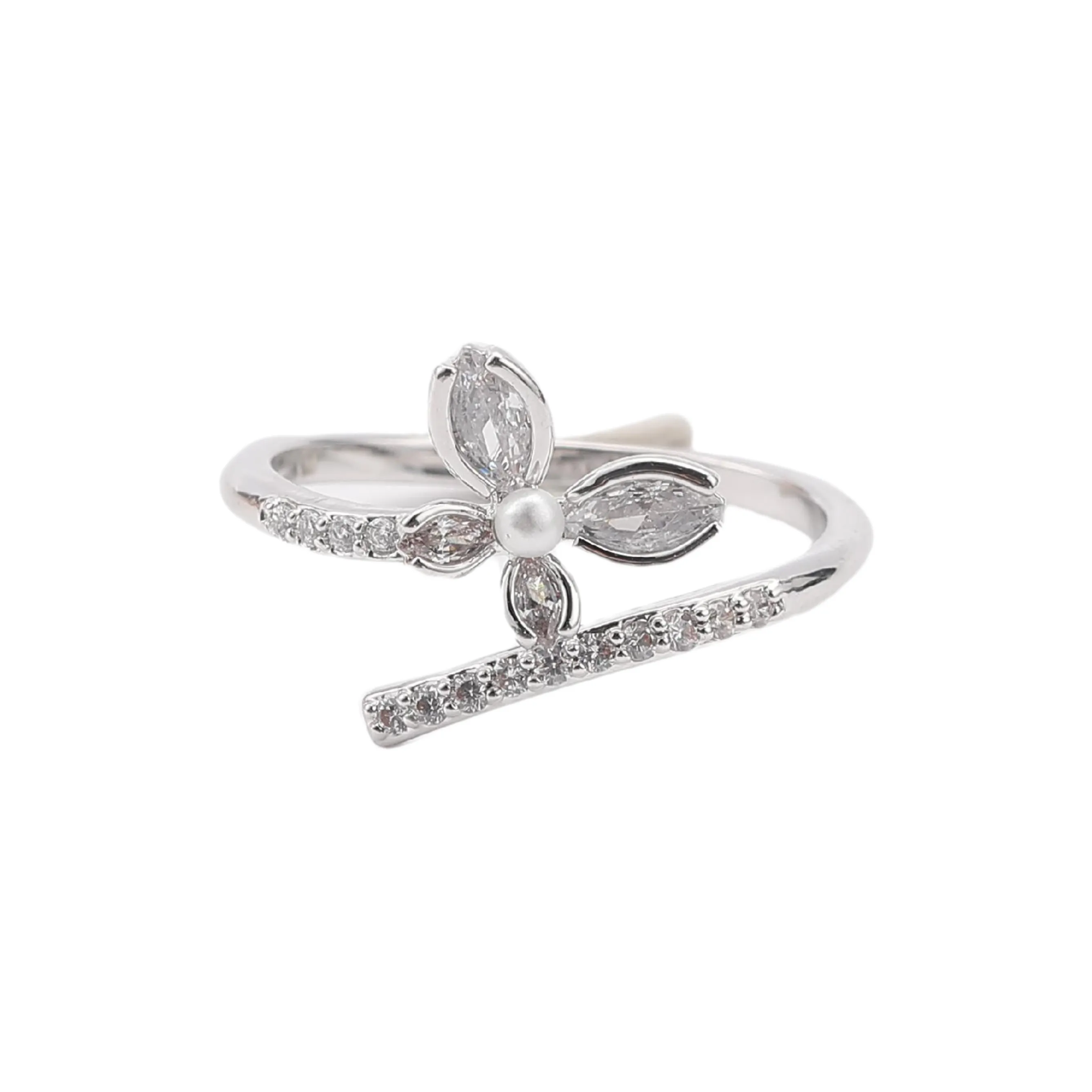 Кольца Vegetarian из циркония и меди унисекс