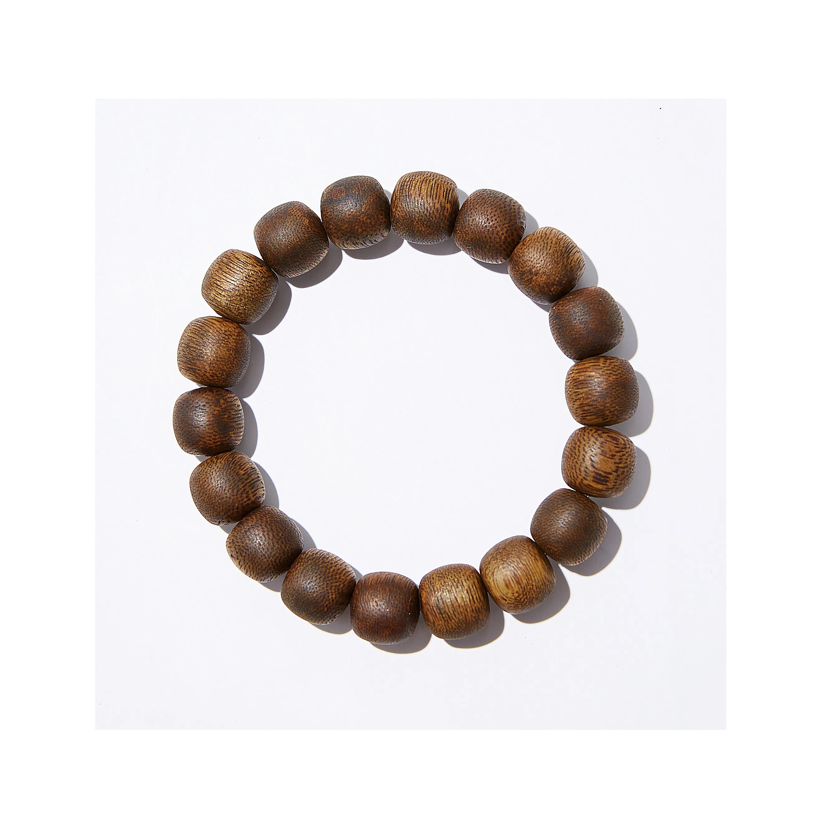 A bead Precious Wood Bead Strings Unisex