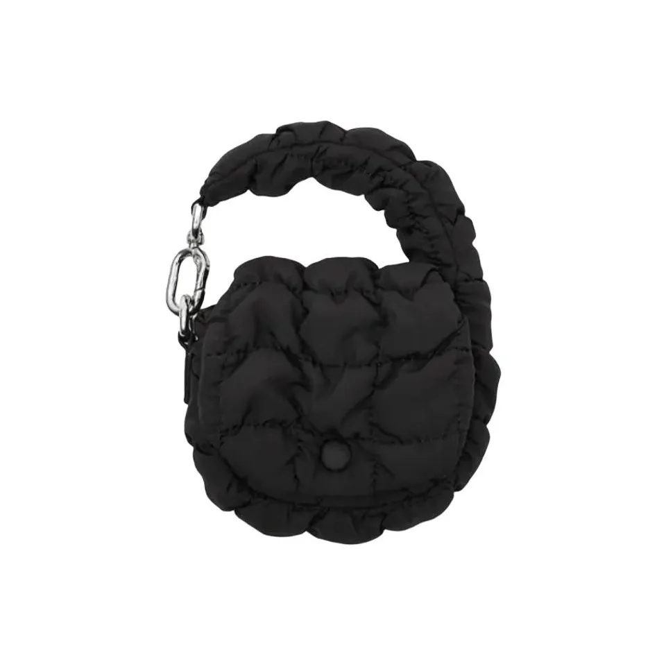 COS Полиэстер Облачная Сумка Чехол для Наушников Мини Женский Черный