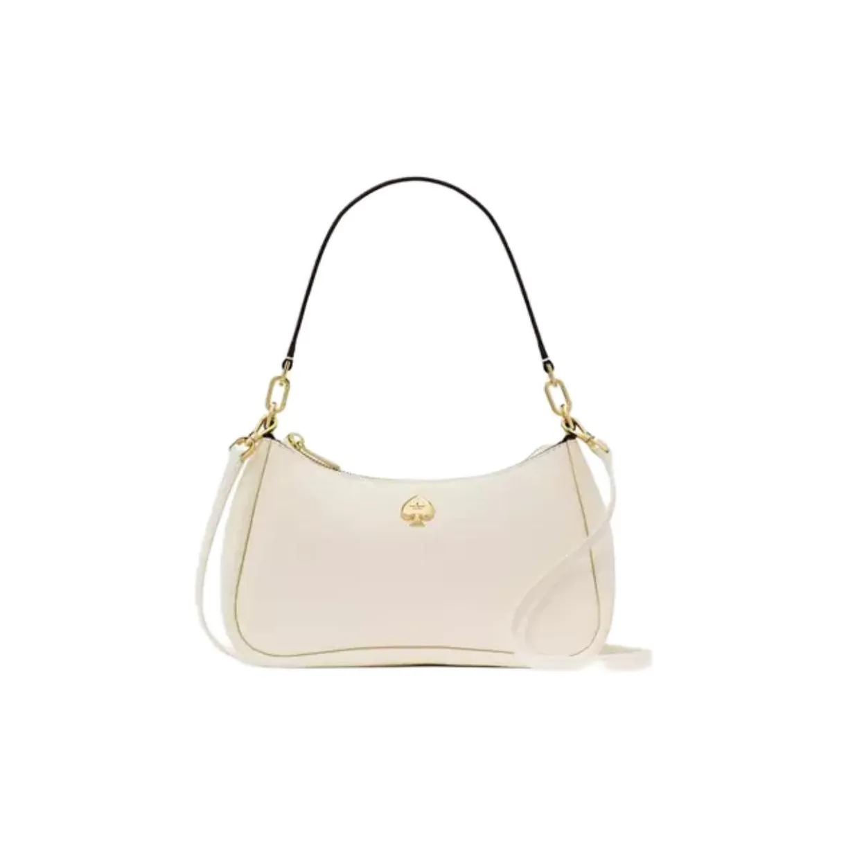Kate Spade Litchi Grain Leather Shoulder Bag, Crossbody Bag Trumpets Women's Crispy And Fair Skin