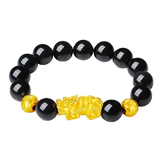 SINO GEM Gold Bracelet Men
