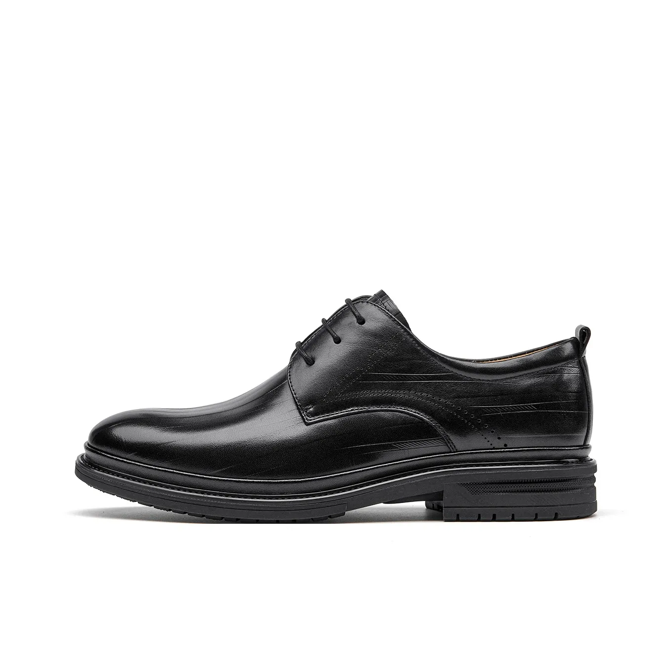 Spider King Dress Shoes Men's Low Top Black/Brown