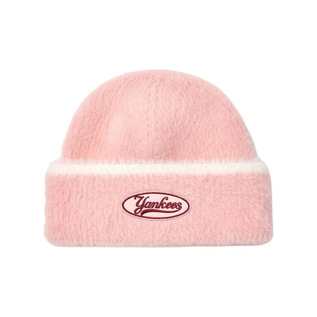 МЛБ Базовый Логотип Полиуретановая Шапка-Бини Унисекс Розовая