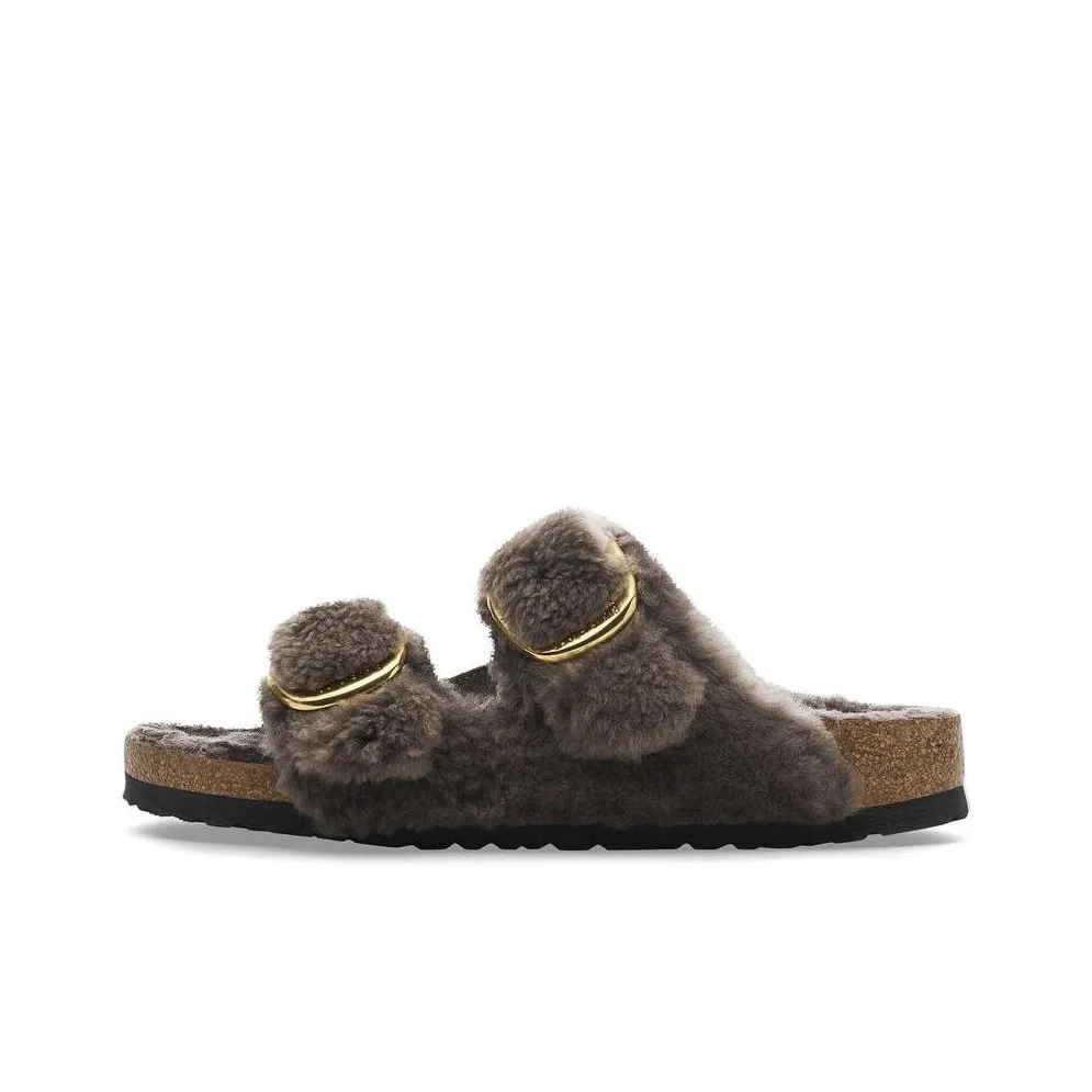 Birkenstock Arizona Big Buckle Slip Resistant Slide Slippers Women's Brown Narrow