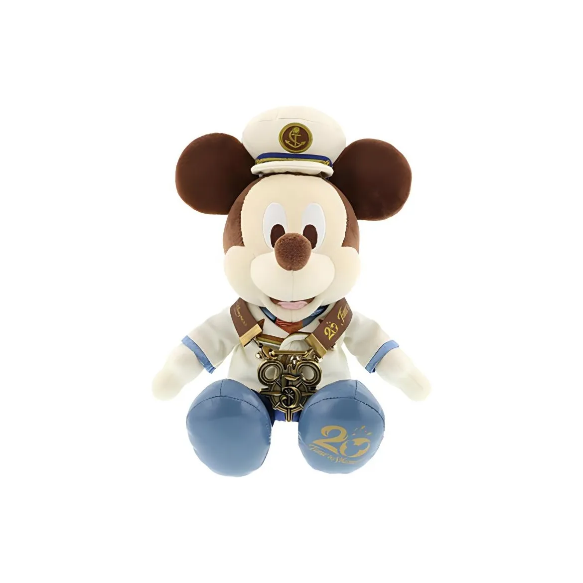 Disney 5th Anniversary Celebration, Disneyland, Mickey Mouse Dolls Plush Doll 20cm High Tokyo Disney
