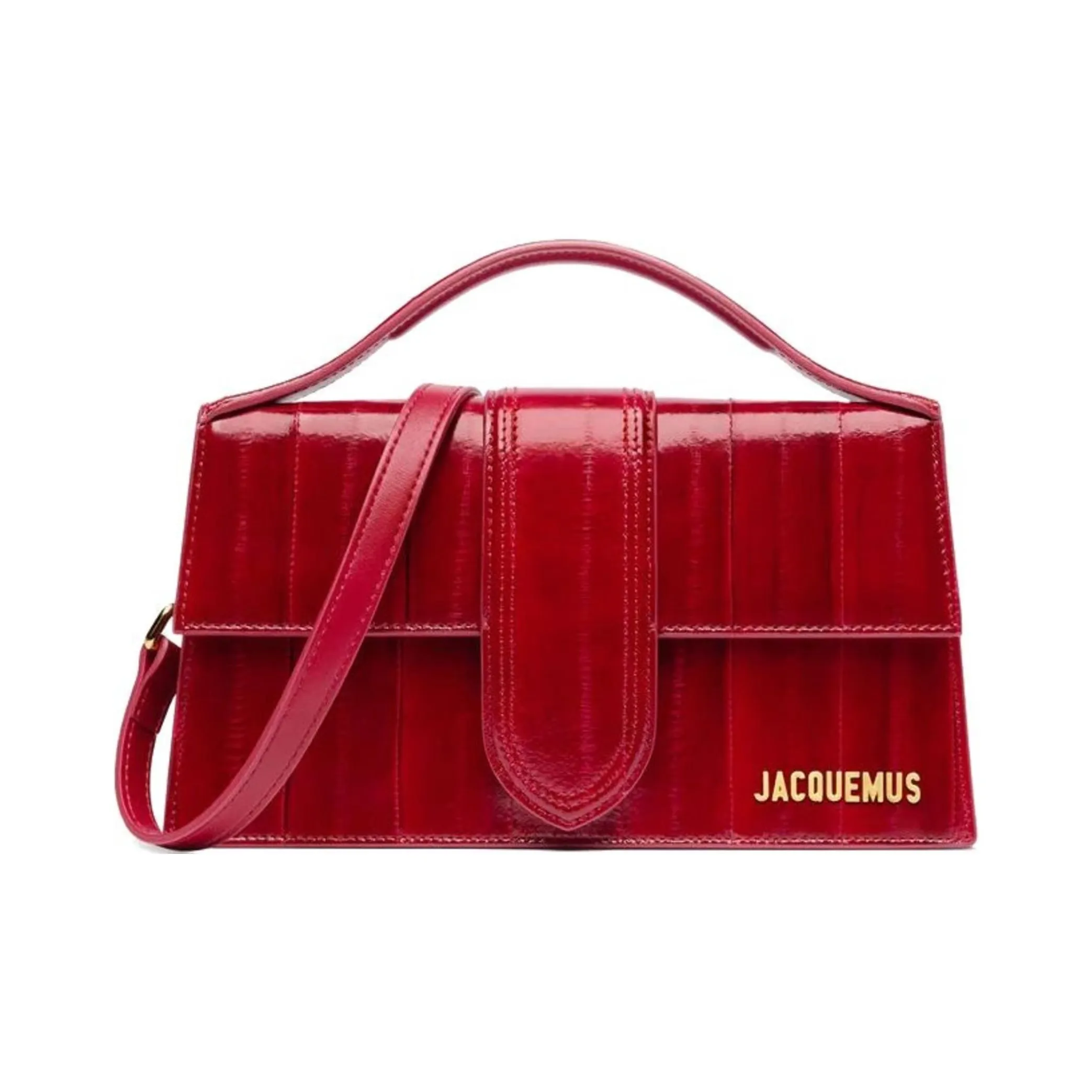 Jacquemus The Large Bambino Crossbody Flap Bag