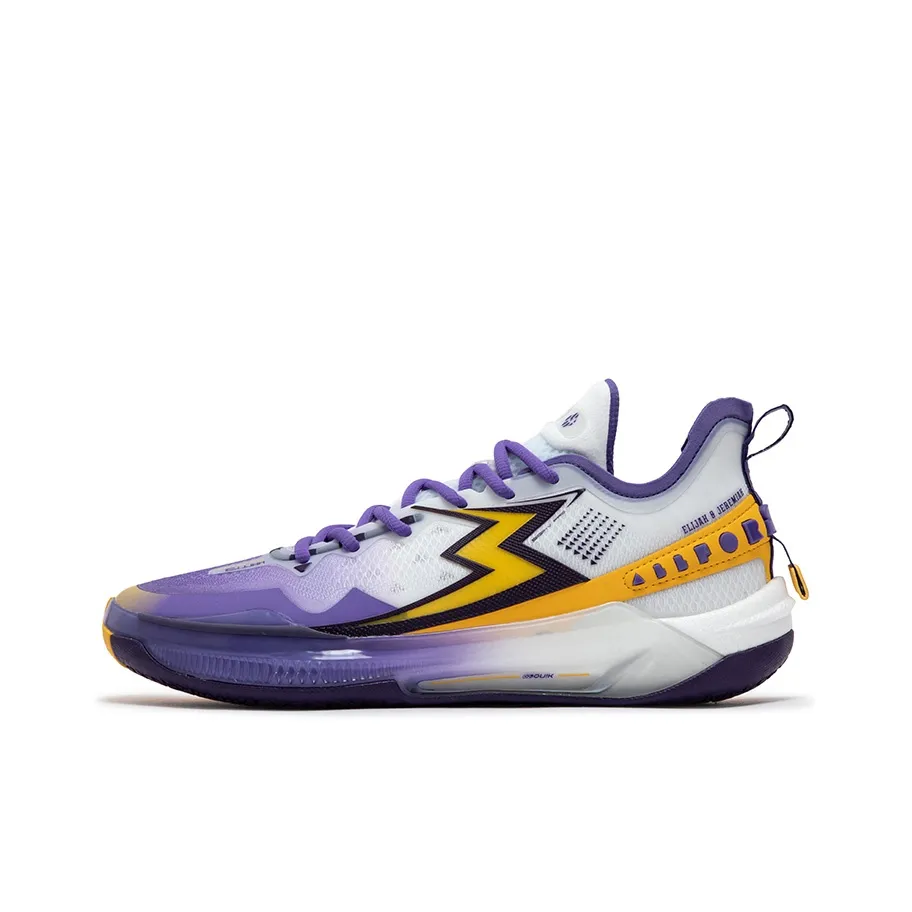 361° BIG3 5.0 Quick PRO Basketball Shoes Men's Low top 361 Degrees White/Ultraviolet