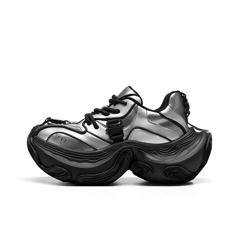 XMZY Dune Series Endless Sand Sea Wear Resistant Height Increasing Coverage Low Top Chunky Sneakers Women's